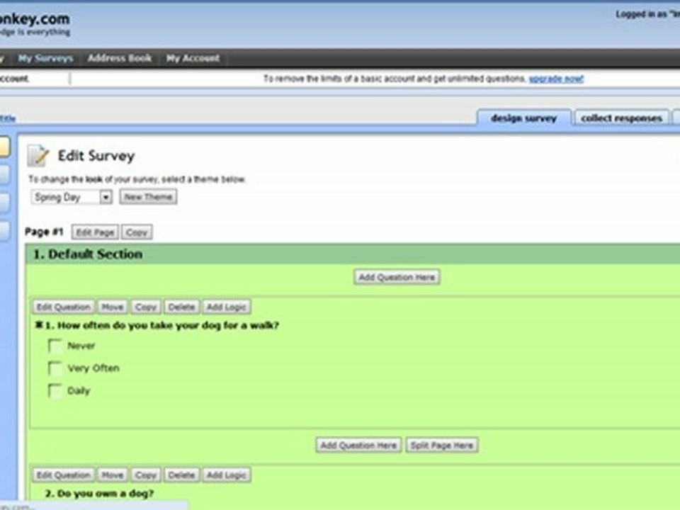 26 - How To Take A Simple Survey