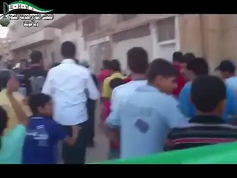 Syria فري برس ريف دمشق مظاهرة الكسوة المحتلة الأربعاء 27 6 2012 ج2 Damascus
