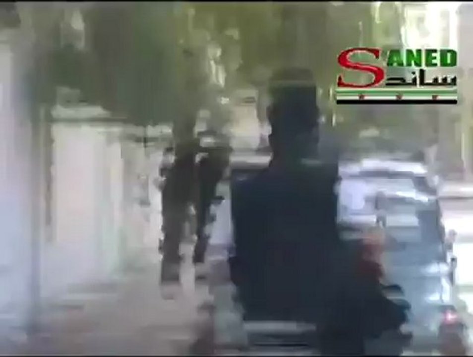 Syria فري برس ديرالزور  لواء الاحوازانتشار كتيبة بابا عمرو في حي الموظفين 27 6 2012 Deirezzor