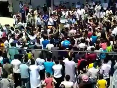 Syria فري برس ادلب معرة حرمة صباحية الاربعاء تنديدا بالمواقف الدولية27 6 2012 Idlib