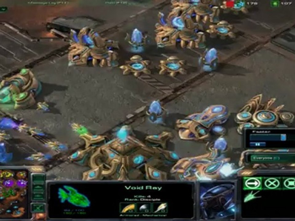 Stalin's Starcraft II Battle Report #31 (1/2) (4 vs 4 Extinction)