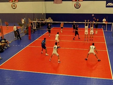 Ultimate 17 Blue Match 6 vs Brazil Minas Tenis Clube 17 Game 1 Ultimate Boys Volleyball Club At Great Lakes Center Pre-National Tournament 06-17-2012