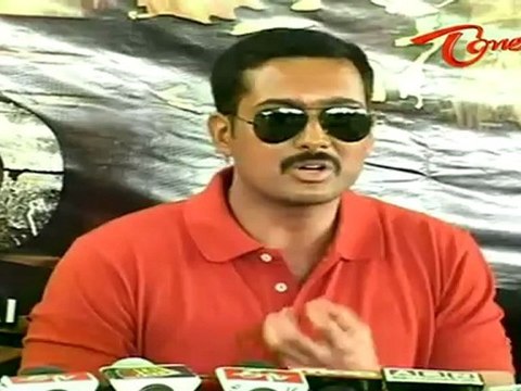 Uday Kiran Birthday Celebrations at Jai Sri Ram Movie Location & Press Meet