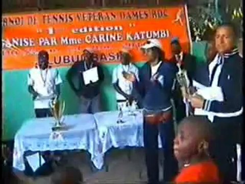 Finale Tournoi Tennis véterans dames Congo 2012