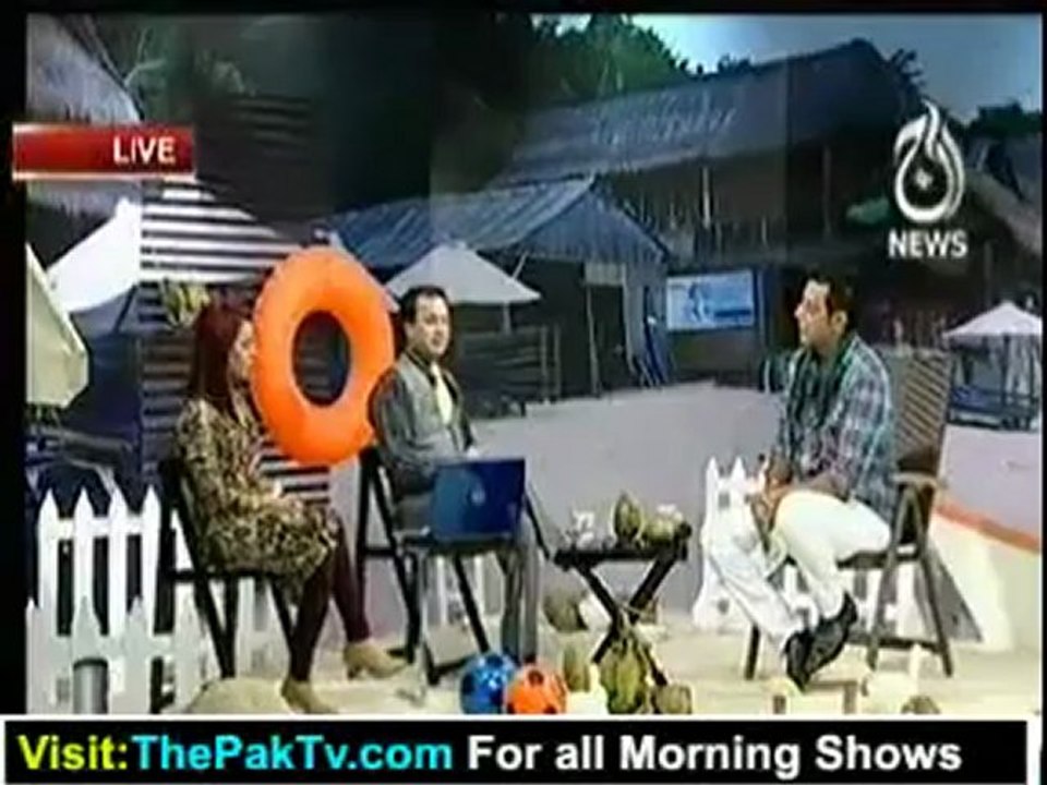 Aaj Subh with Ali Salman - 28th June 2012 Part 2