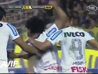 Gol de Romarinho - Boca vs Corinthians - Copa Libertadores