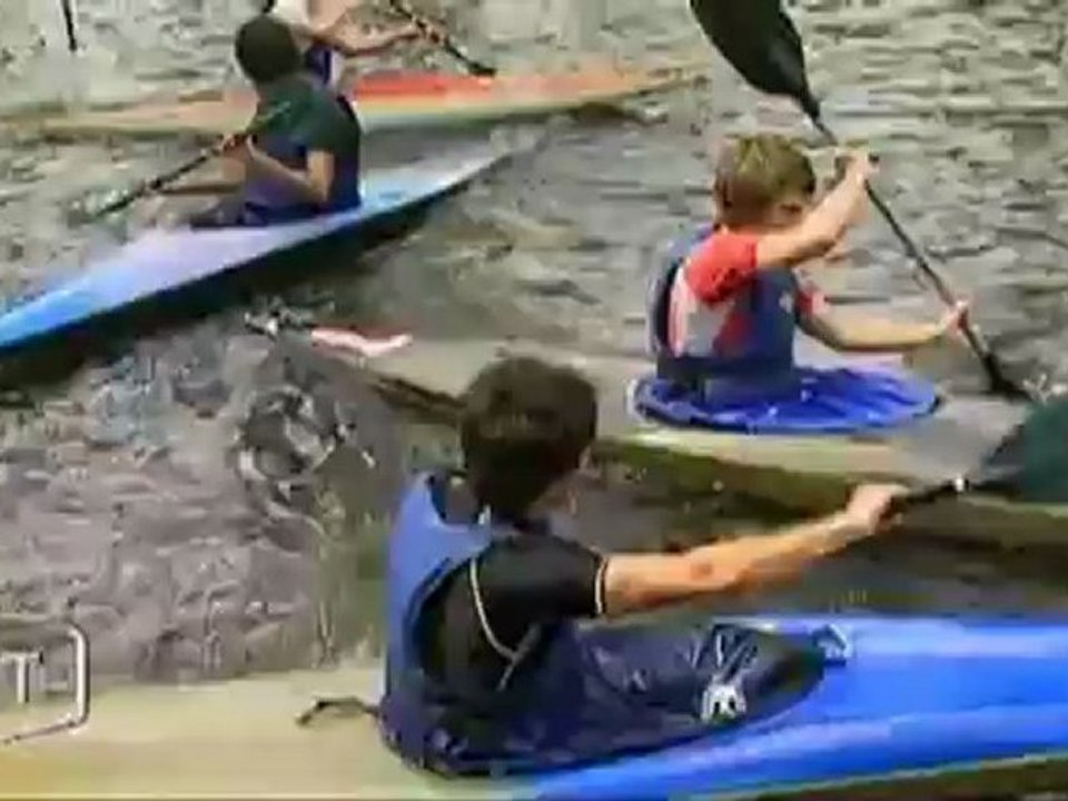 Option canoë kayak au lycée de Fontenay-le-Comte