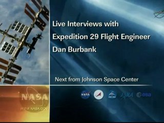 [ISS] Expedition 29 Live Interviews with Dan Burbank