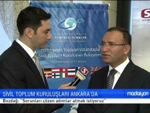 Yurtdışında Yaşayan Vatandaşlar - Sivil Toplum Kuruluşları Bulusması - STV röportajları