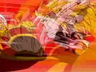 SSJ3 Goku vs Baby vegeta