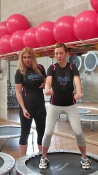 Monya fitnesss piega tutti i segreti del trampolino elastico palestra ALBESE FITNESS CENTER