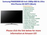 NEW Samsung PN60E8000 60-Inch 1080p 600 Hz Ultra Slim Plasma 3D HDTV (Black)