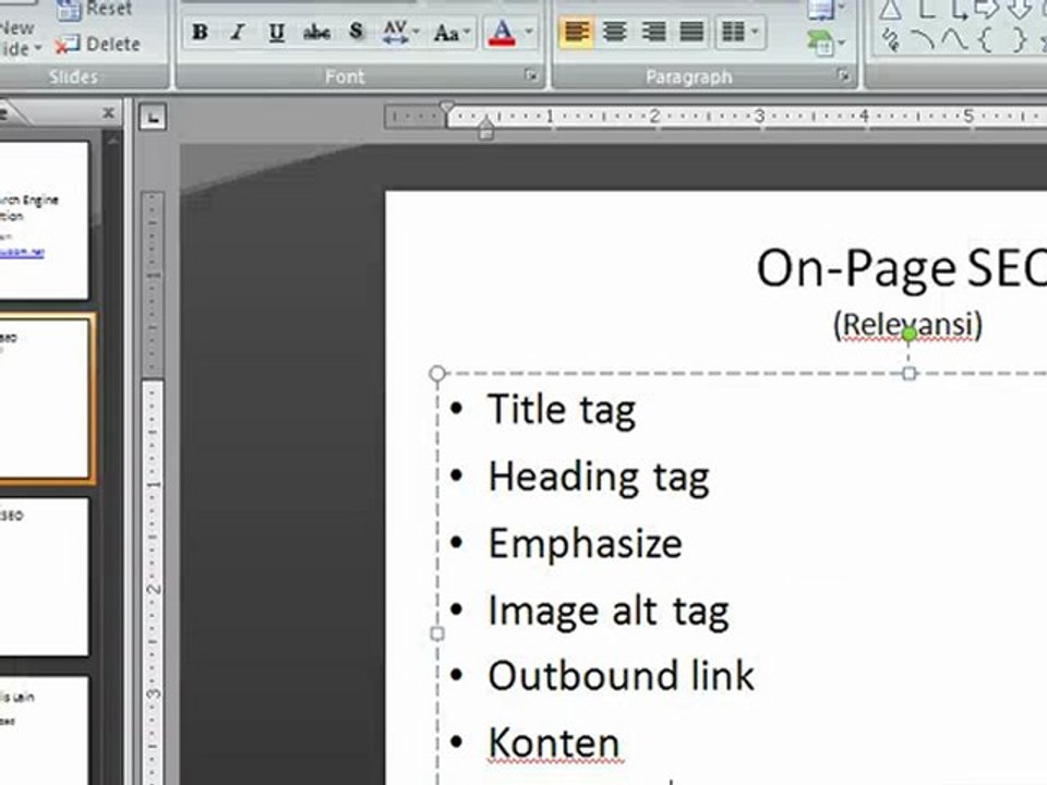 Dua Macam Search Engine Optimization - SEO Dasar