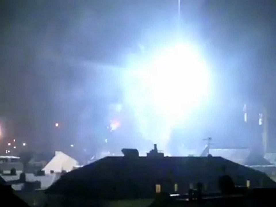Silvester Feuerwerk 2007 in München