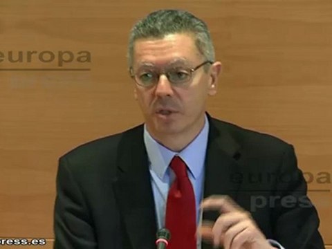 Gallardón: El sistema judicial debe ser reformado