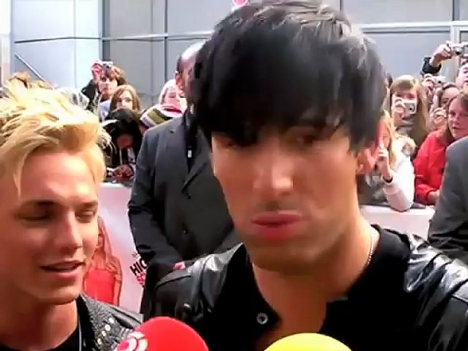 US 5 Interview @ High School Musical Premiere 3 / HSM3 Premiere @ Munich