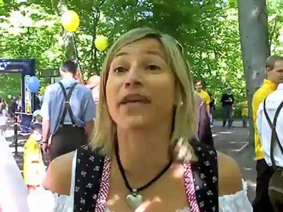 Lederhosn und Dirndllauf 2009 in München am 23.05.2009