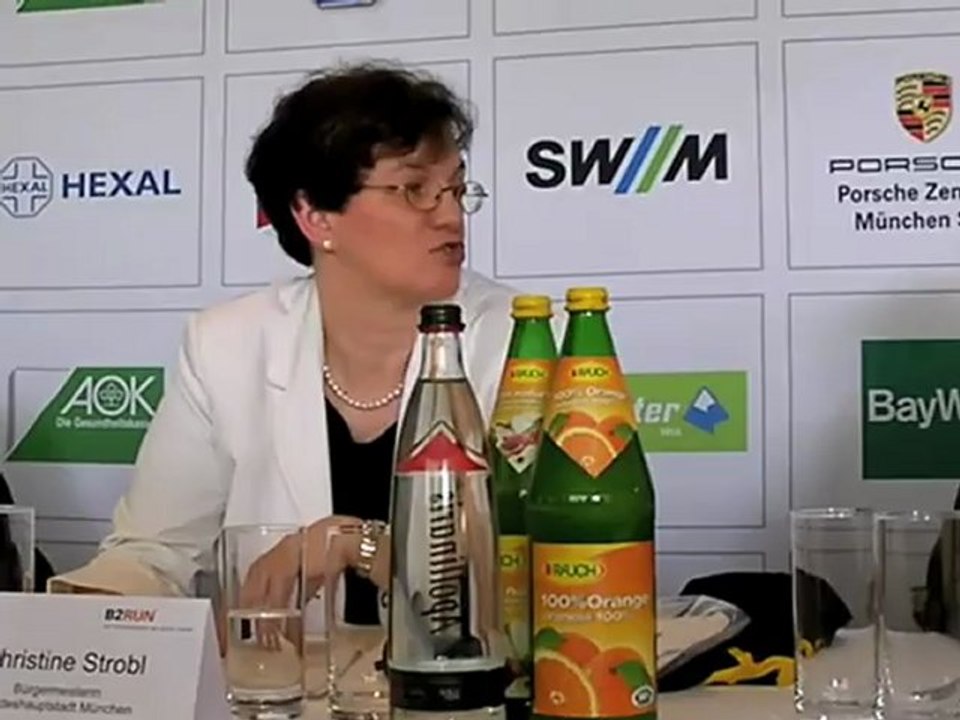 B2run firmenlauf münchen video 2009