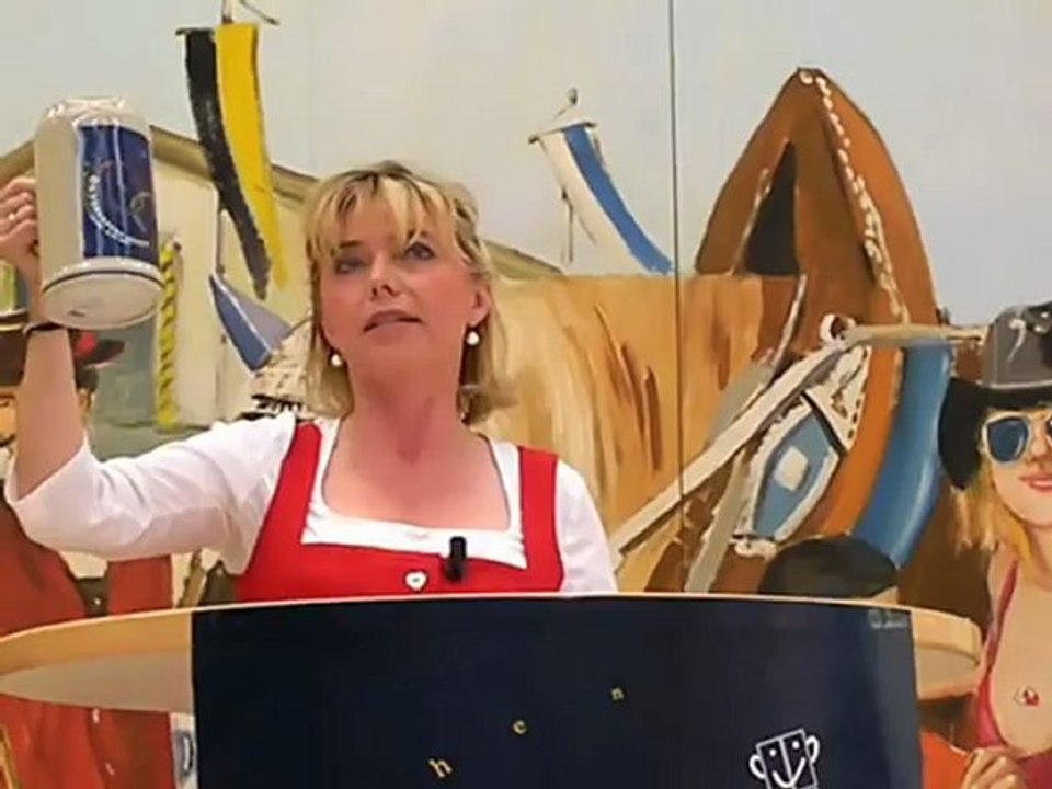 Oktoberfest 2009 Aufbau & Oktoberfest Maßkrug Vorstellung Video 25.08.2009