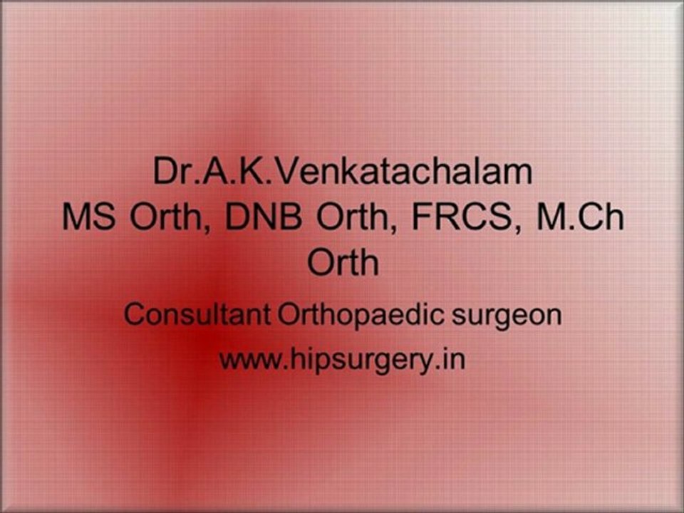 Total hip replacement in India with Proxima hip