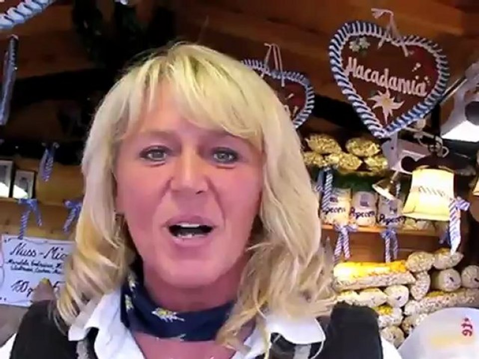 Mandel Standl Bretz auf dem Oktoberfest  - Video