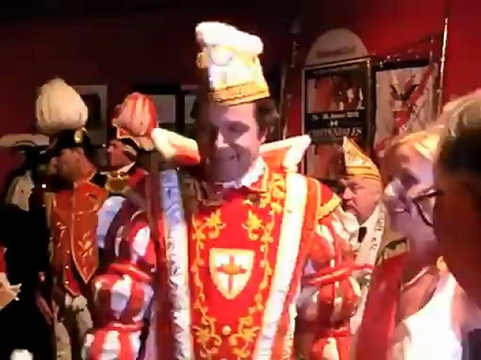 Grosse koblenzer karnevalsgesellschaft von 1847 bei der narrhalla soirée 2010