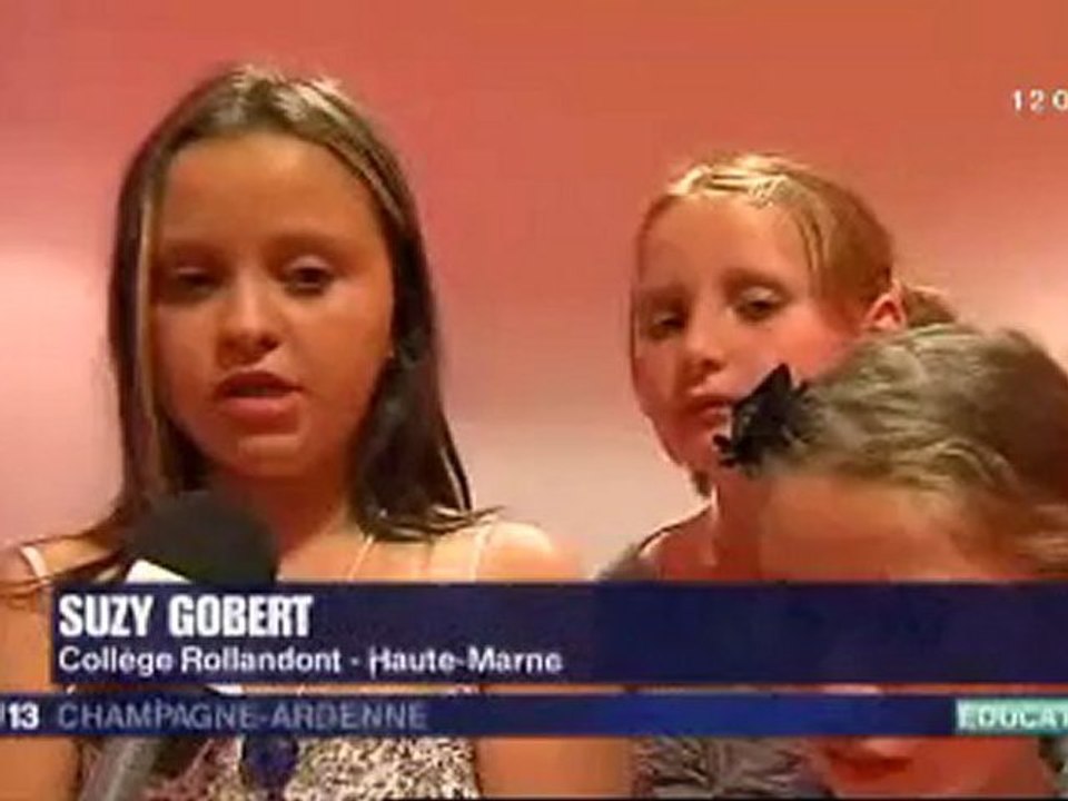 Les gagnants du concours école-médias