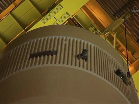 [STS-135] External Tank Mated With Solid Rocket Boosters