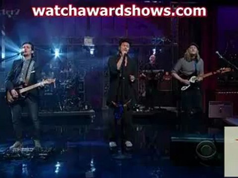 The Temper Trap - Trembling Hands - David Letterman 6-7-12
