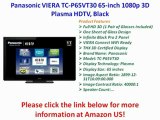 Panasonic VIERA TC-P65VT30 65-inch 1080p 3D Plasma HDTV, Black