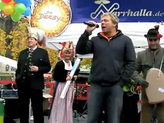 Narrhalla Prinzenpaar 2010 auf dem Viktualienmarkt am 11.11.