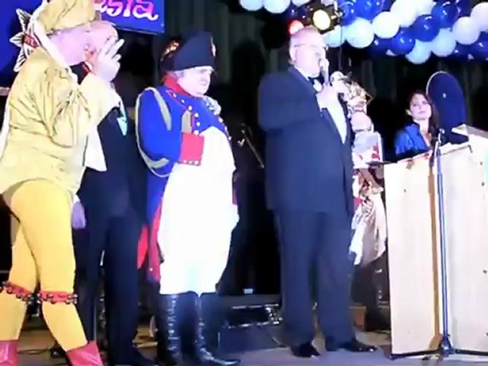 Fasching 2010: Würmesia Inthronisation und Verleihung des Großen Morisken an Wiggerl Hagn