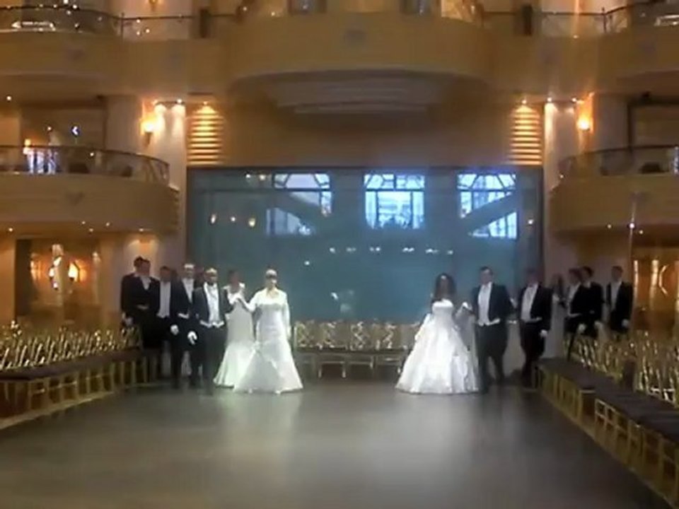 Chrysanthemenball 2010 in München, Debütanten bei der Probe