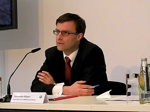 BMW Jahrespressekonferenz in der Niederlassung München am 08.02.2010