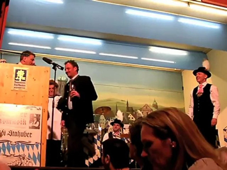 Maximator Anstich 2010 @ Augustinerkeller mit Richard Süßmeier  und Wirtewechsel