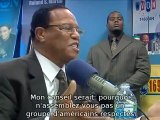 Louis Farrakhan attaque Obama sur la Libye (sous-titré français)