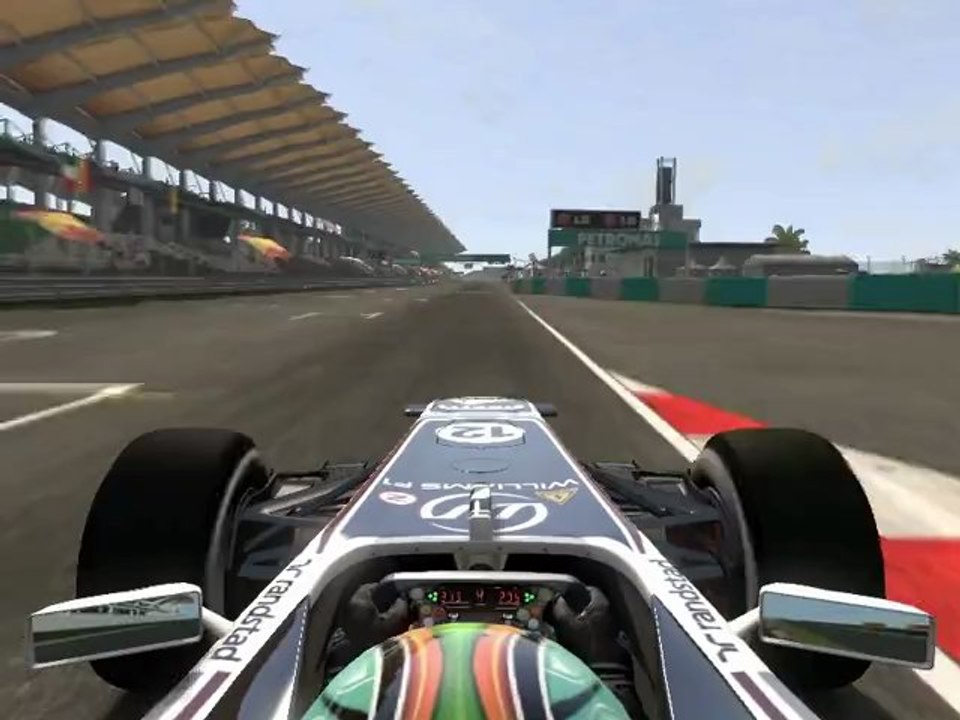 F1 2011 - GP de Malaisie - Finish