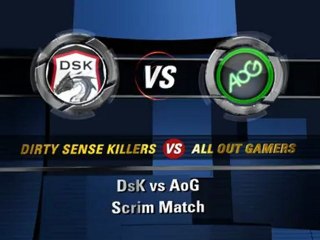 DsK vs AoG Match Intro created by crime0
