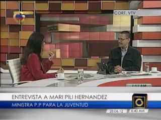 Maripili Hernández: Oposición propone leyes que ponen a los jóvenes en minusvalía