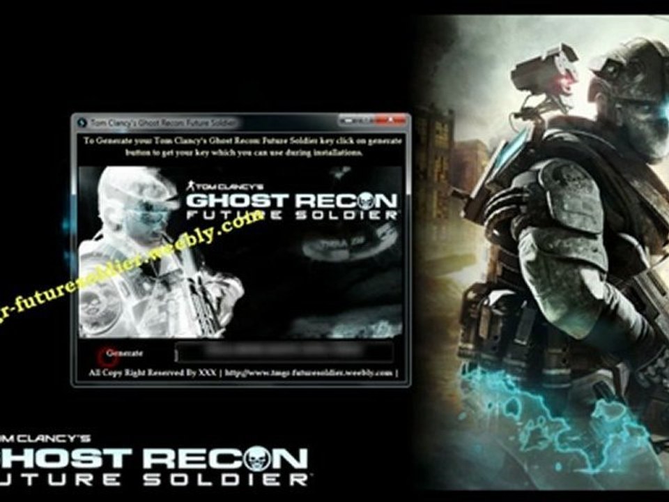 Tom Clancy's Ghost Recon Future Soldie multiplayer online code crack
