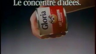 Publicité lait Gloria 1986