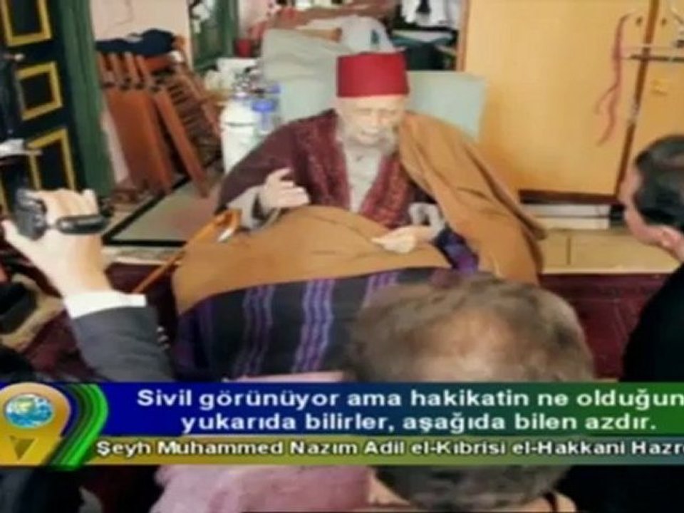 Vidéos courtes – à suivre absolument - Les déclarations de Sultan al-Awliya Cheikh Nazim al-Qubrusi à propos de Mr Adnan Oktar (Harun Yahya)