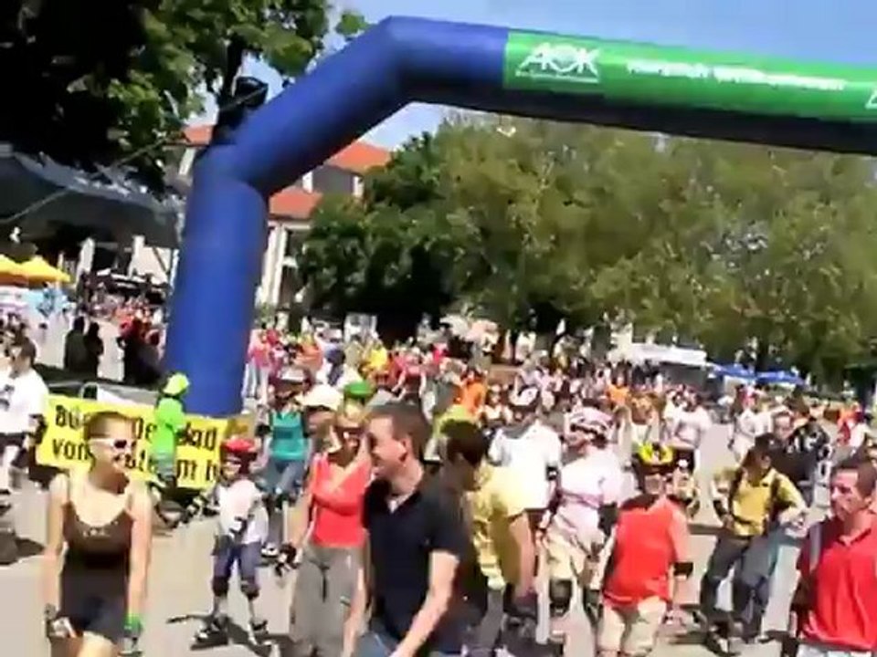 AOK Familien Bladenight München Pfingsten 2010