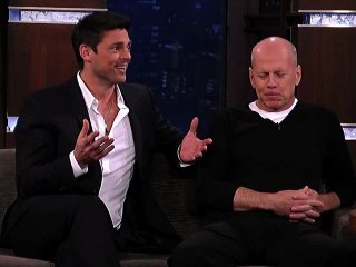 Jimmy Kimmel Live with Bruce Willis & Karl Urban part 2