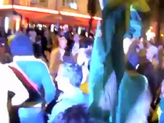 WM - Brasilien Fans feierten @ Leopoldstraße am 15.06.2010