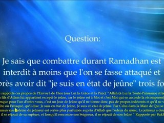 arts martiaux durant Ramadhan - cheikh al Ghoudayan