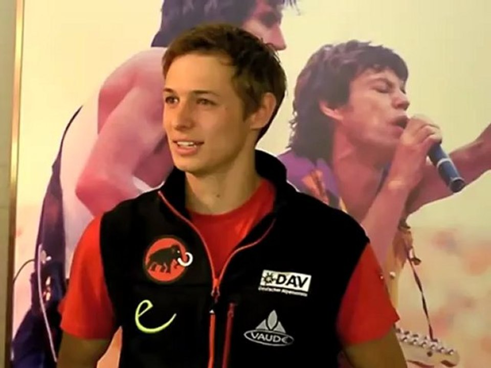 Jonas baumann zum thema ifsc dav boulder-weltcup am 31.07.2010