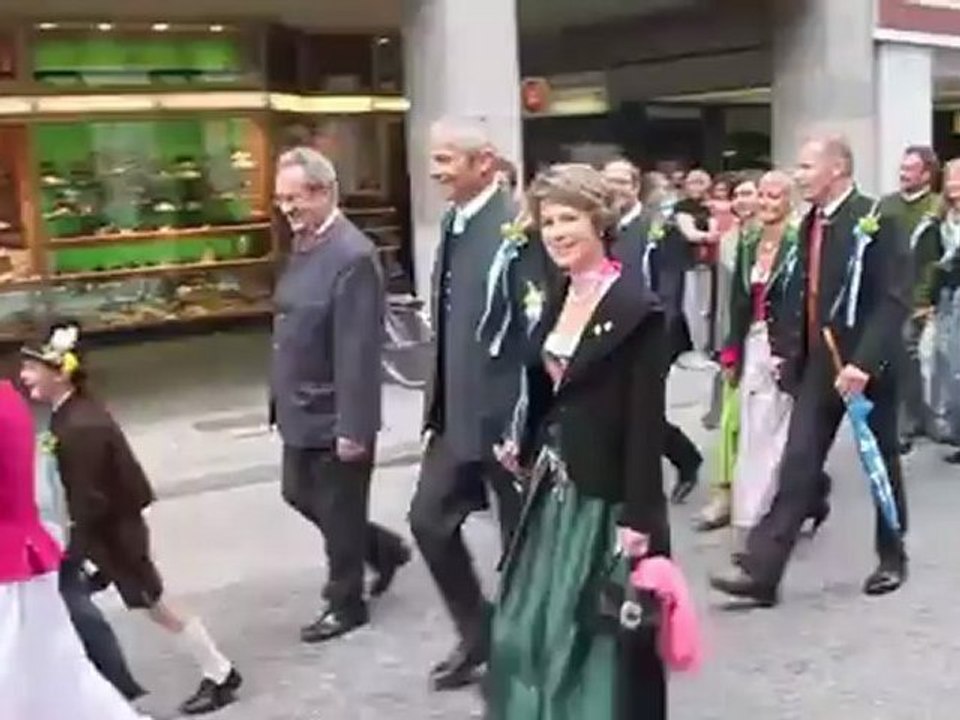 Brauertag 2010 in München - Einzug der Brauer und des Münchner Kindl 2010