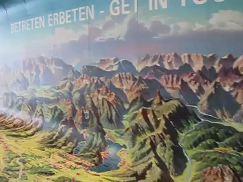 Welcome Landschaft für ankommende Fluggäste auf dem Münchner Flughafen - Get in Touch