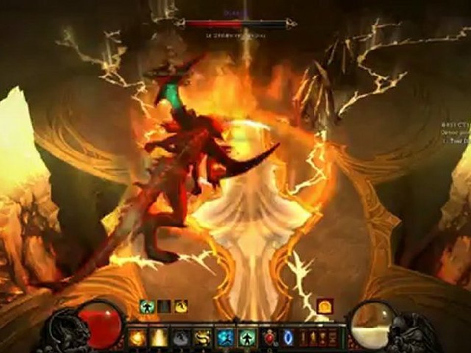 Diablo 3 - act 4 Inferno - Diablo Inferno VS Monk Solo
